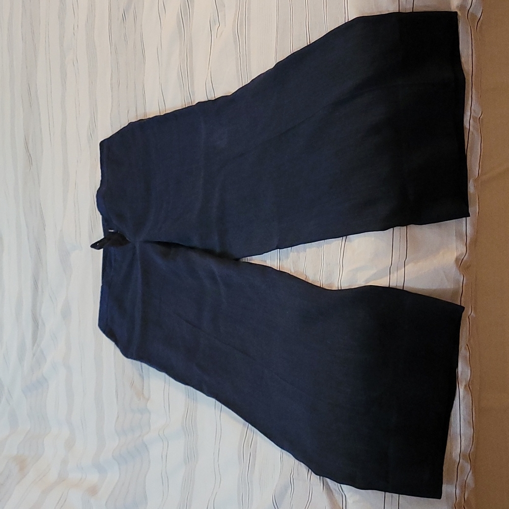 Wide Leg Linen Trousers